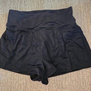 Black Active Swim Short
